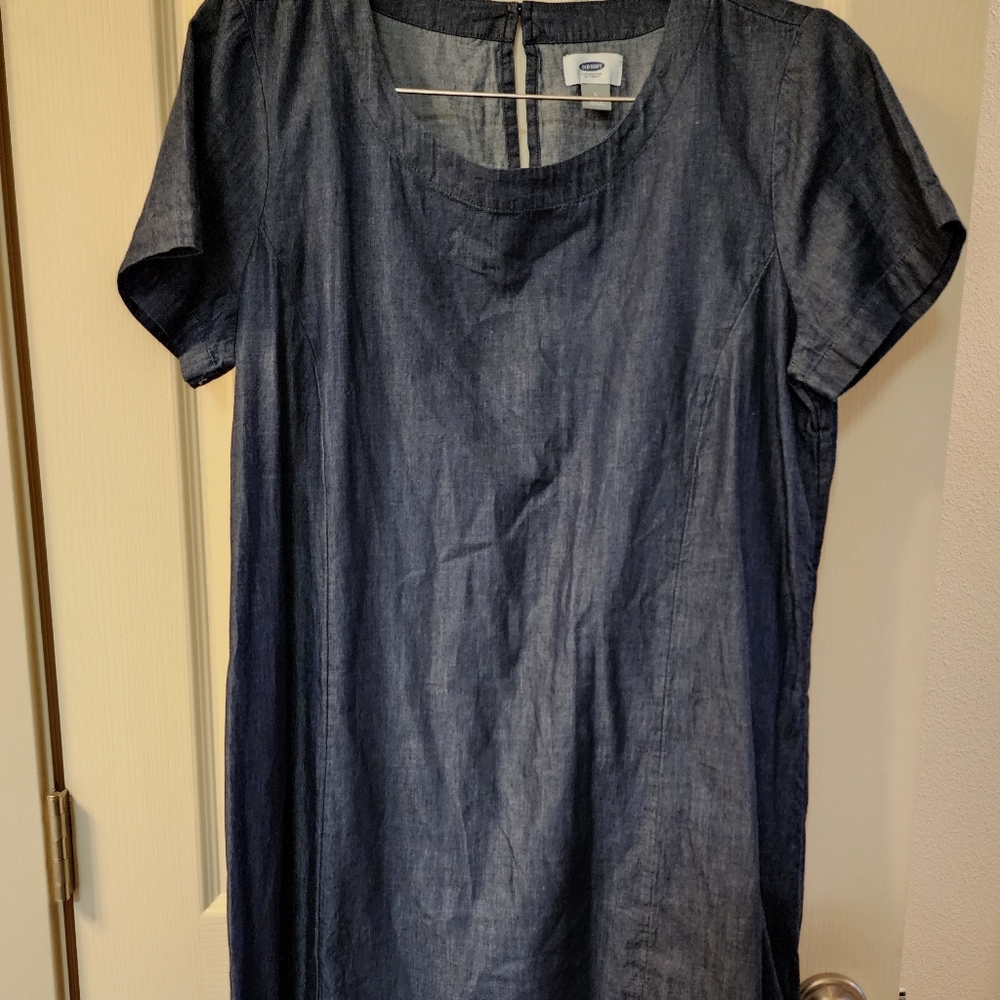 Old Navy chambray dress - women's size L